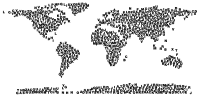 World Map Alphabet