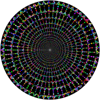 Prismatic Abstract Vortex 48