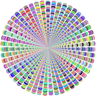 Prismatic Abstract Vortex 49
