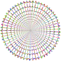 Chromatic Abstract Vortex 48 No Background