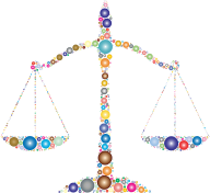 Prismatic Justice Scales Circles 2
