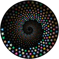 Prismatic Stars Whirlpool 2 With Background