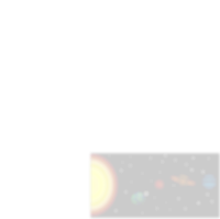 Solar system blurry