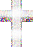 Chromatic Cross Squares No background