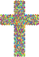 Prismatic Cross Cubes Mosaic 2