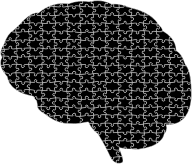 Brain Jigsaw Puzzle Silhouette