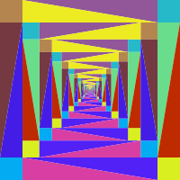 Abstract Polygonal Tunnel