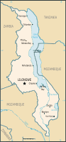 Map of Malawi