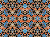 Floral pattern 6 (colour 4)