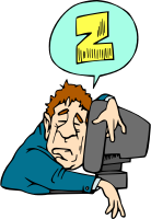Sleeping Computer User (#2)