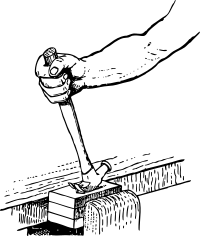 withdrawing a nail