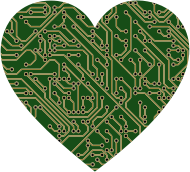 Printed Circuit Board Heart