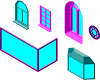 Architectural elements 4 - Windows