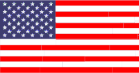 Mondrian American Flag