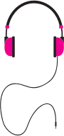 Headphones Illustration