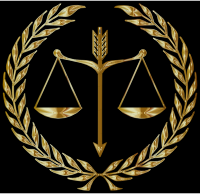 Justice Emblem Gold