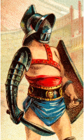Cigarette card - Gladiator Sword