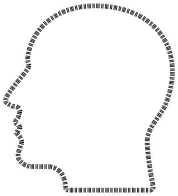 Piano Keys Man Head