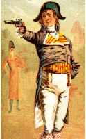 Cigarette card - Duelling Pistol