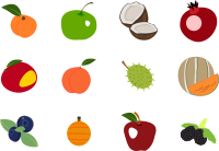 Fruit icons pack 2