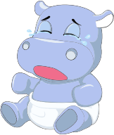 Baby Hippo Crying