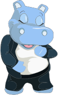 Anthropomorphic Hippo