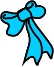 Blue Bow