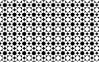 Seamless Monochrome Floral Pattern