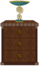 bowl 8 on cabinet 