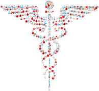 Medical Icons Caduceus