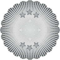 Starry Badge Template