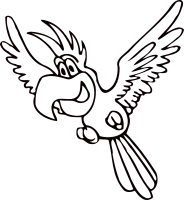Parrot 4 (outline)