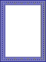 Redrawn blue frame