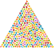 Animals Alphabet Triangle