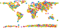 Animals Alphabet World Map