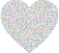 Justice And Peace Heart Prismatic