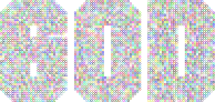 God Fractal Typography Prismatic