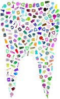 Tooth Icons Prismatic