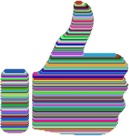 Technicolor Thumbs Up