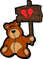 Sad bear (colour)