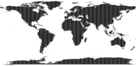 World Map Diamonds