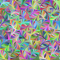 Prismatic Abstract Geometric Background