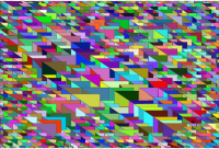 Abstract Prismatic Triangular Background