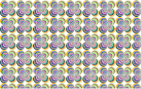 Seamless Prismatic Retro Pattern