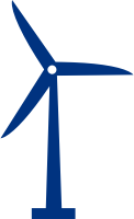 Wind turbine vectorized