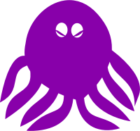 Octopus vectorized