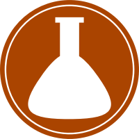 Conical flask vectorized