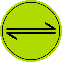 Equilibrium symbol vectorized