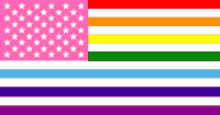 Gay American Flag