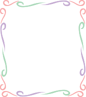 Colourful Divider 1 frame